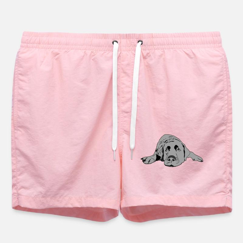 Labrador - Short de bain - rose