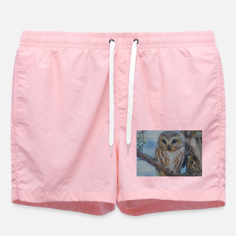 Abendwald Eulenblick - Short de bain - rose
