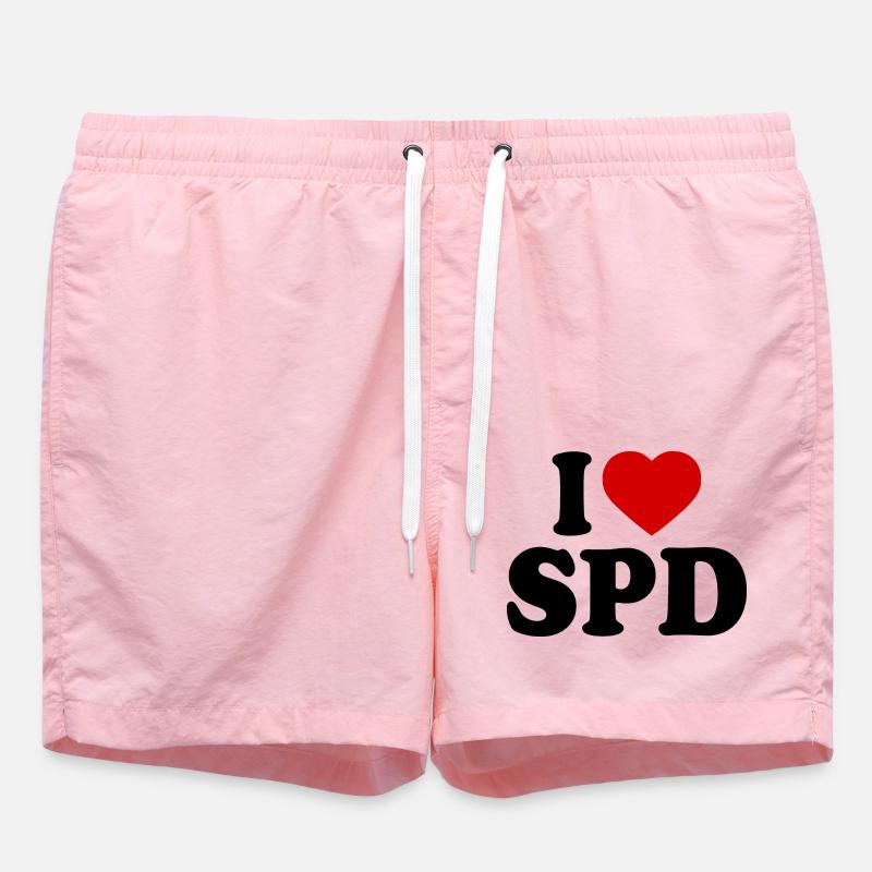 J’adore le spd - Short de bain - rose