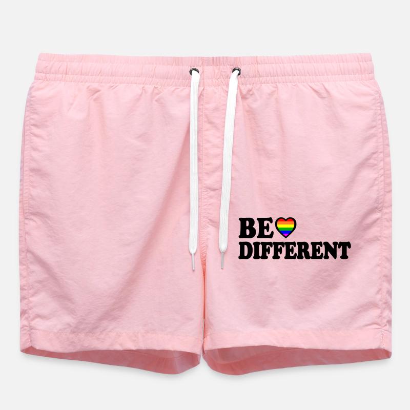 Be different - Short de bain - rose