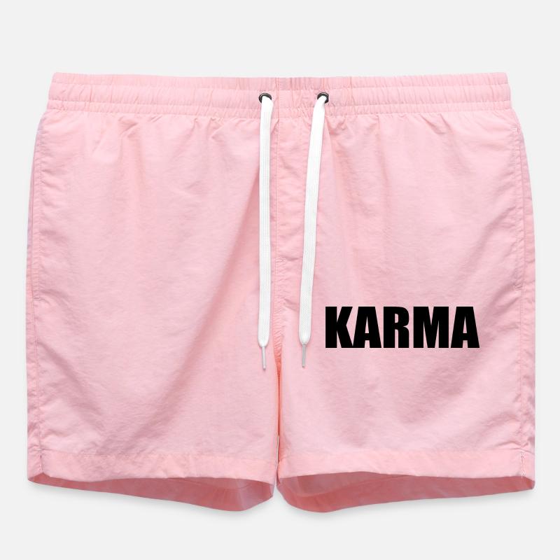 Karma - Short de bain - rose