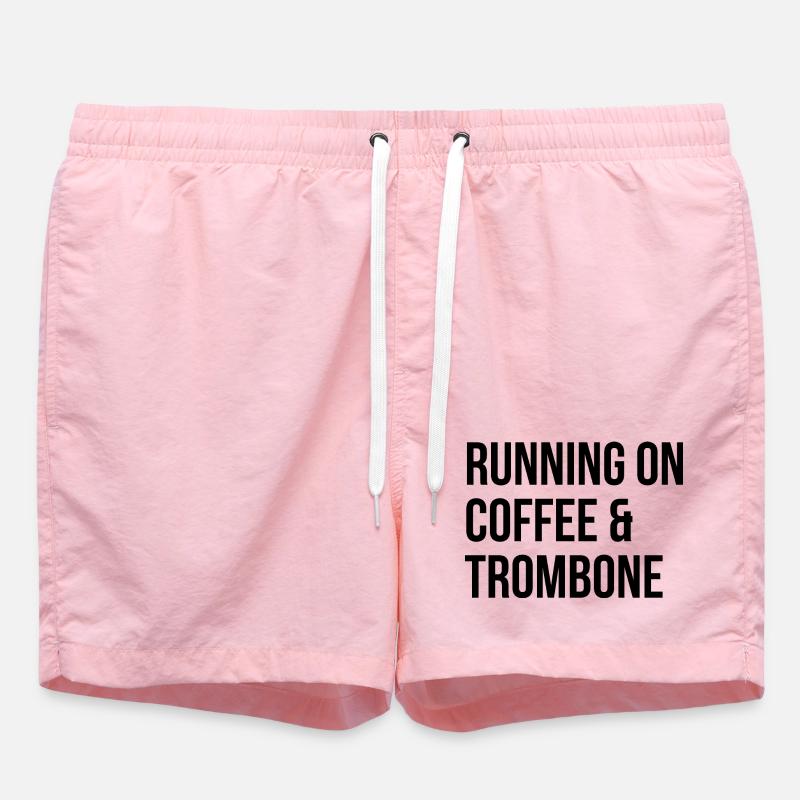 Trombone - Swim Trunks - pink