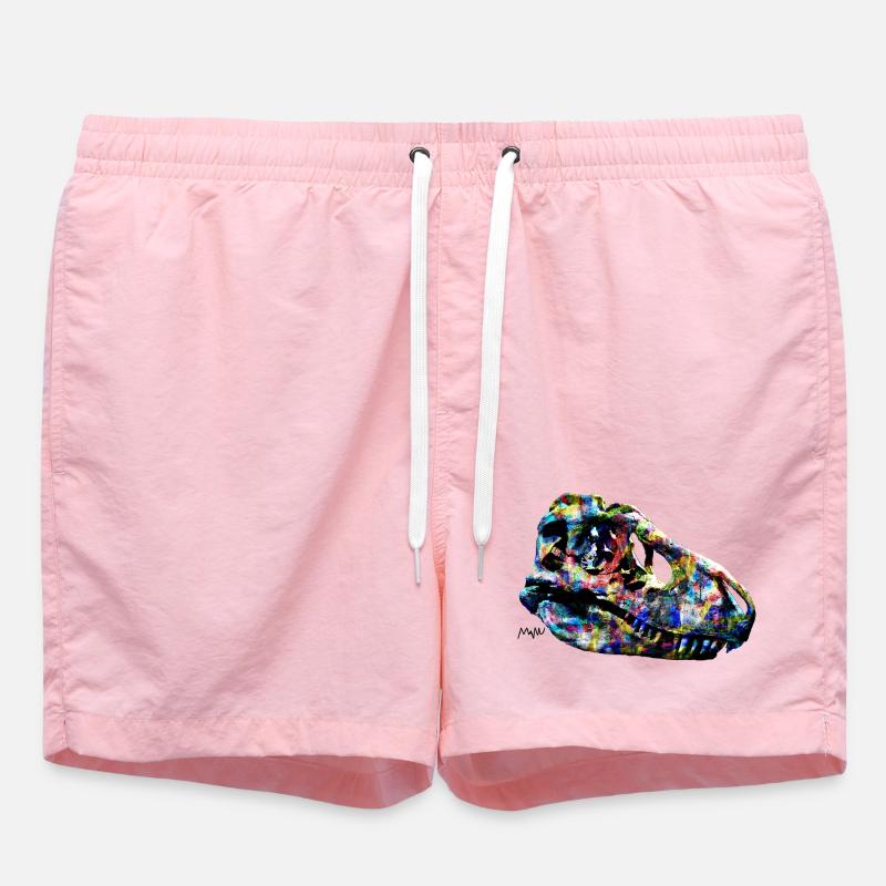 tarbosaurus - Swim Trunks - pink