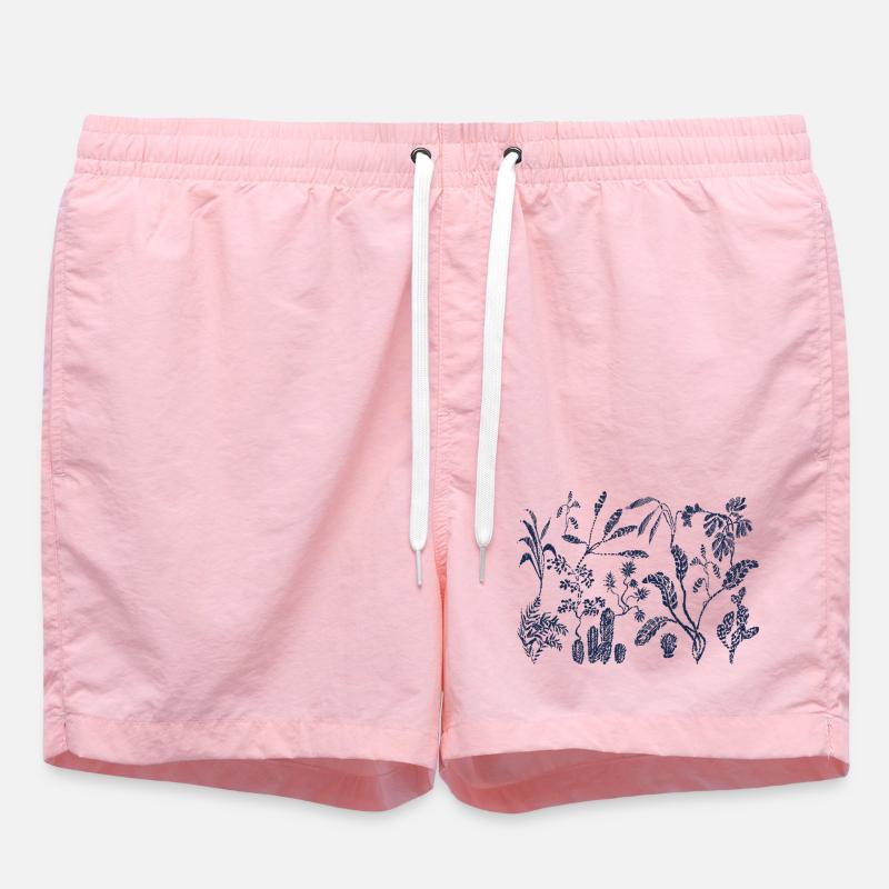 jungle - Short de bain - rose