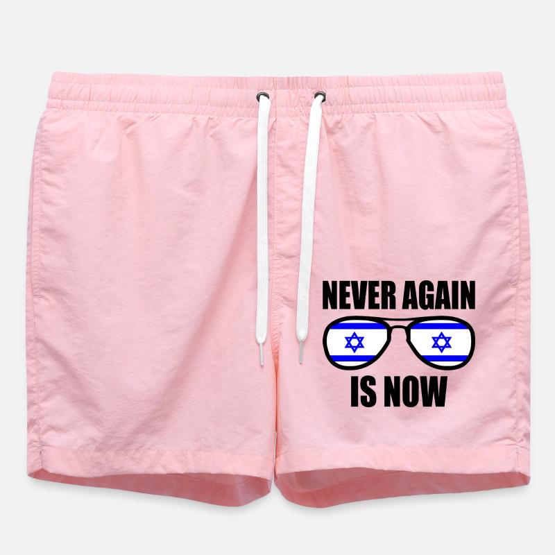 Never again is now - Badeshorts - Pink