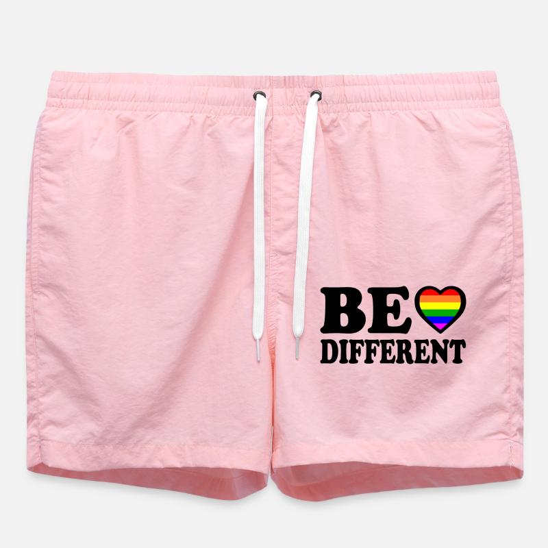 Be different - Short de bain - rose