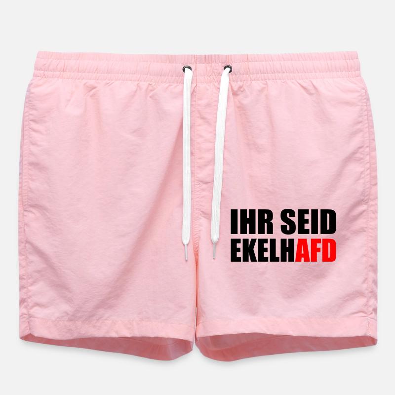 Ihr seid ekelhafd - Badeshorts - Pink