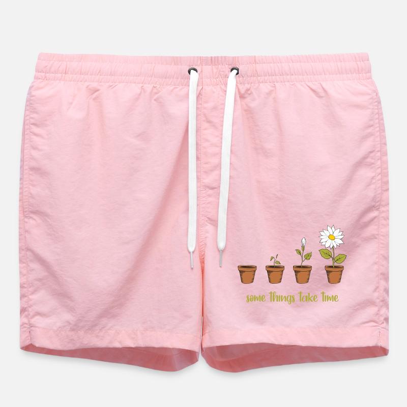 Heure - Short de bain - rose