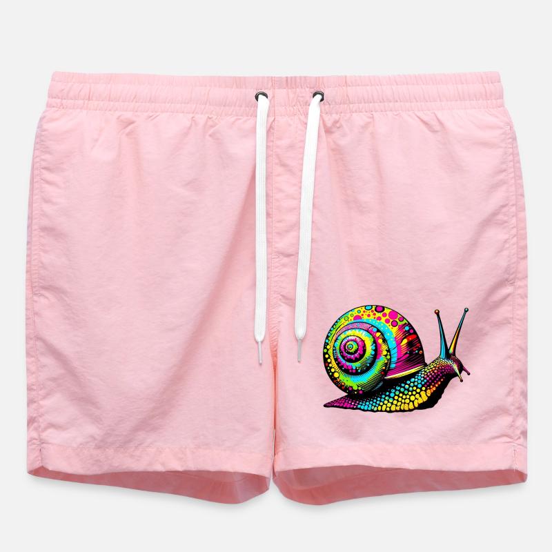 Escargot - Short de bain - rose
