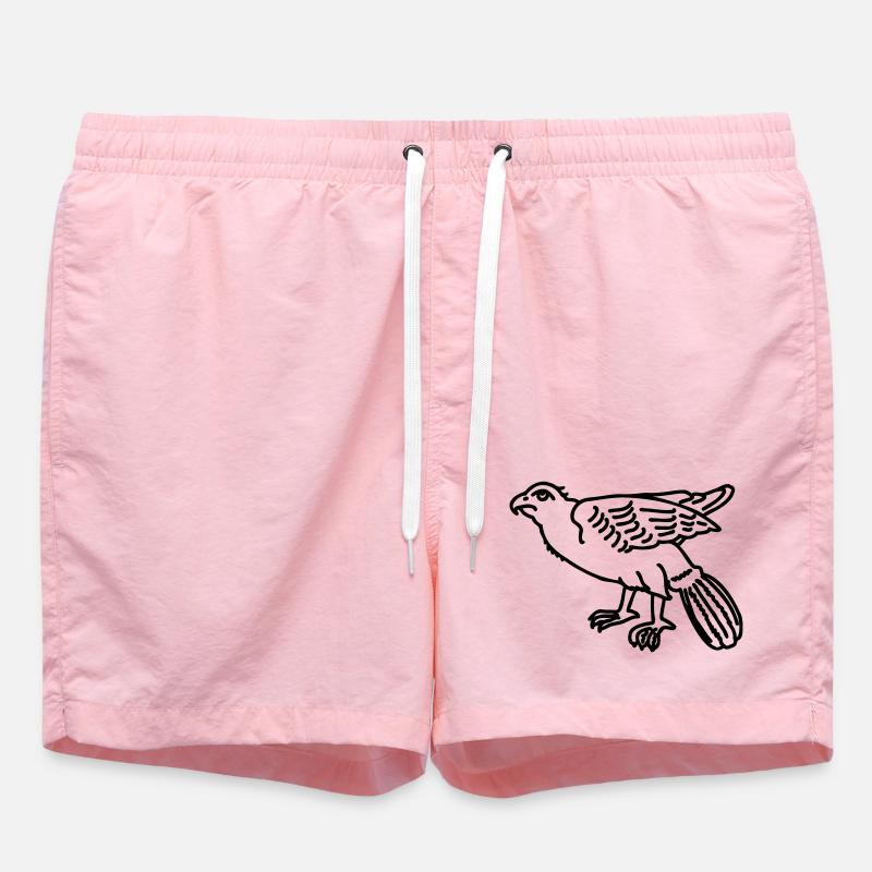 eagle - Swim Trunks - pink