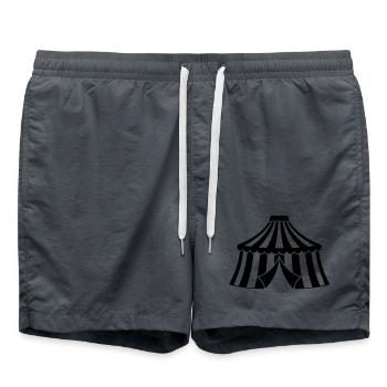 Circus Tent Manege Event Icon - Swim Trunks -  - Front