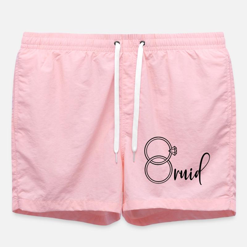Bagues de fiançailles pour mariée - Short de bain - rose