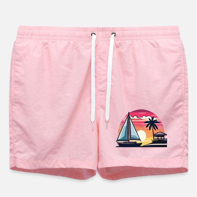 Été - Short de bain - rose