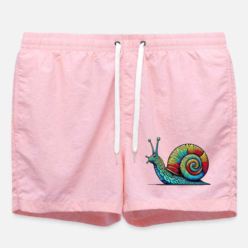 Escargot - Short de bain - rose