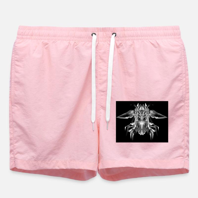 Art en noir et blanc - Short de bain - rose