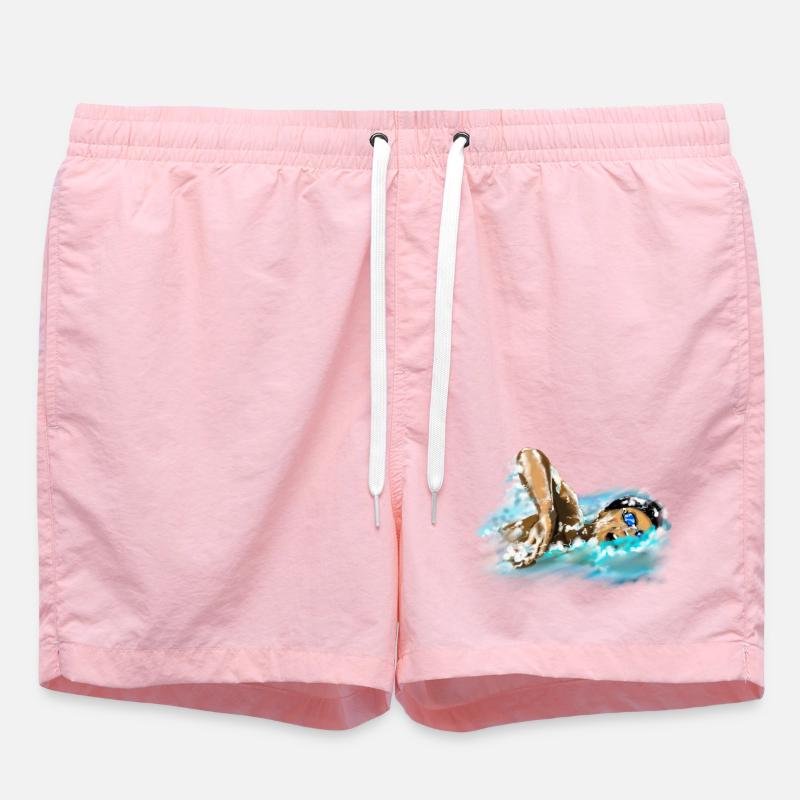 nageur - Short de bain - rose