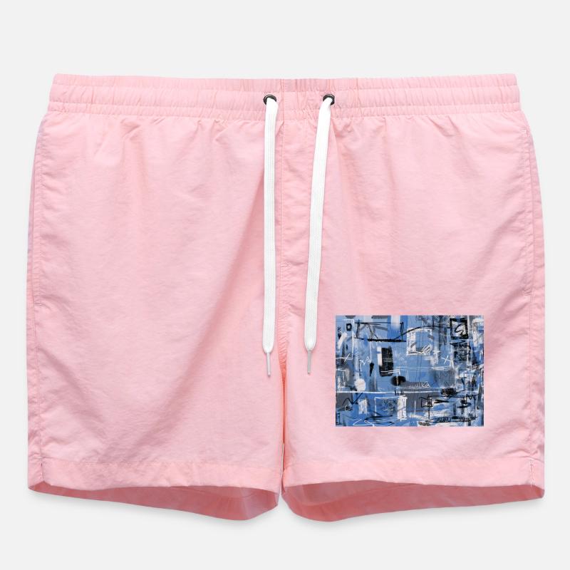 Urban Notation 2 - Short de bain - rose