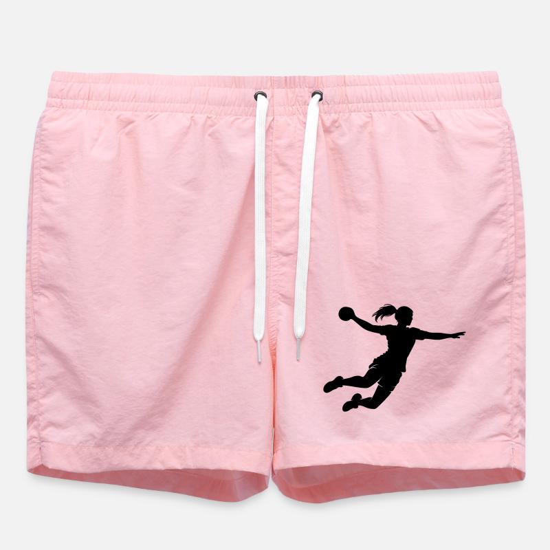 Handball - Short de bain - rose