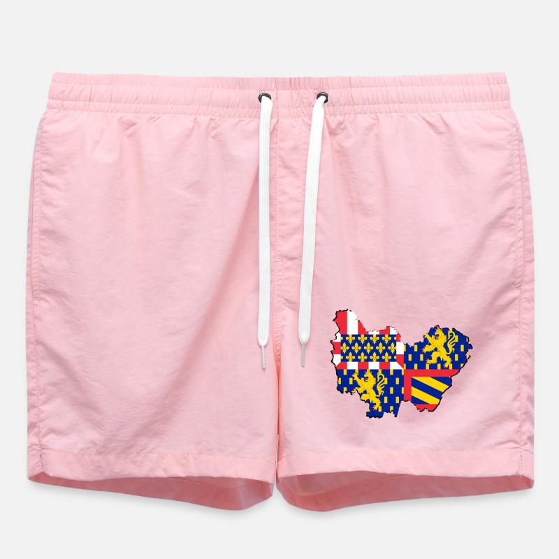 bourgogne franche Comté - Costume a pantaloncino - rosa