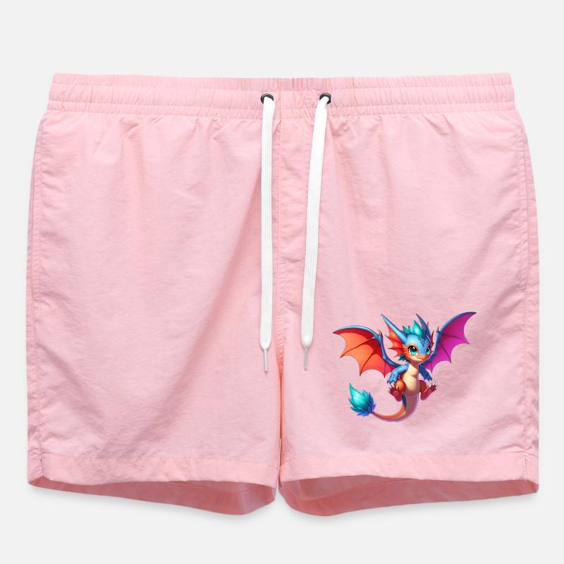 Dragon - Short de bain - rose