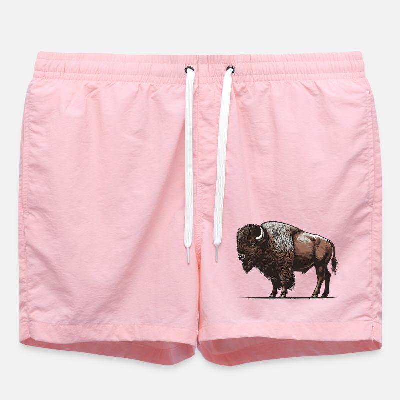 Bison - Badeshorts - Pink