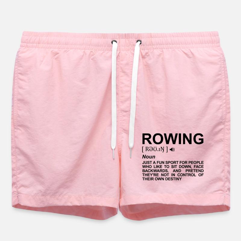 Signification de l’aviron - Short de bain - rose