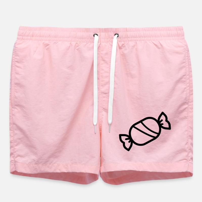 candy - Swim Trunks - pink