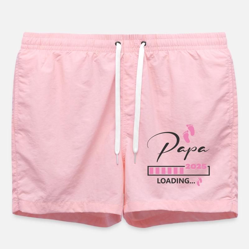 Papa 2025 loading - Swim Trunks - pink