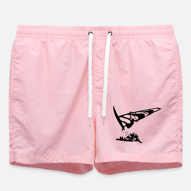 windsurfing - Swim Trunks - pink