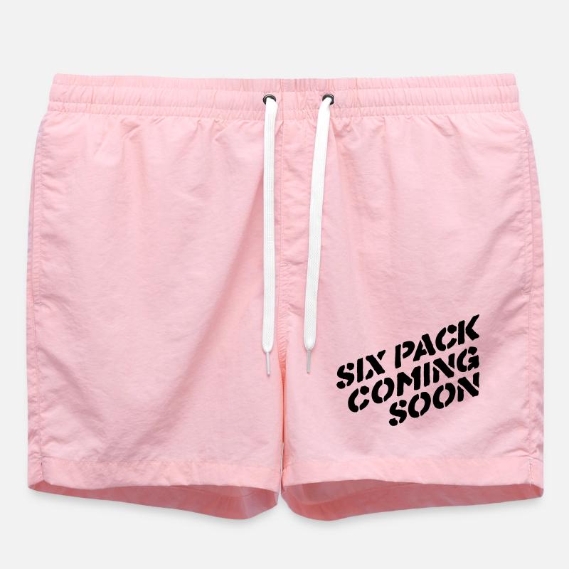 sixpack - Swim Trunks - pink
