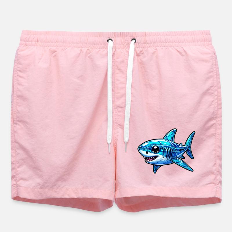 Requin - Short de bain - rose