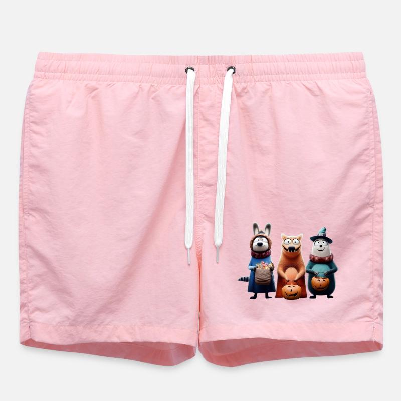 Halloween Squad – Süßes oder Saures Wooligans - Badeshorts - Pink