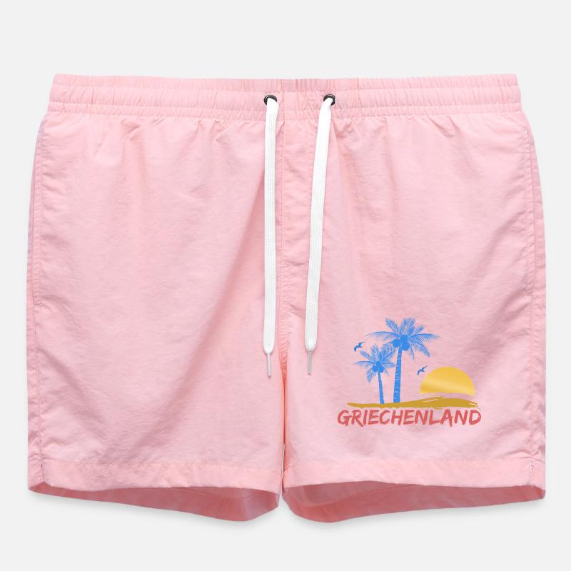 Grèce - Short de bain - rose