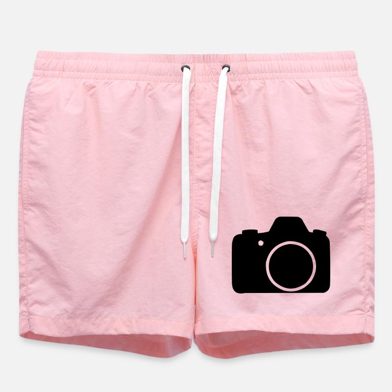 Caméra - Short de bain - rose