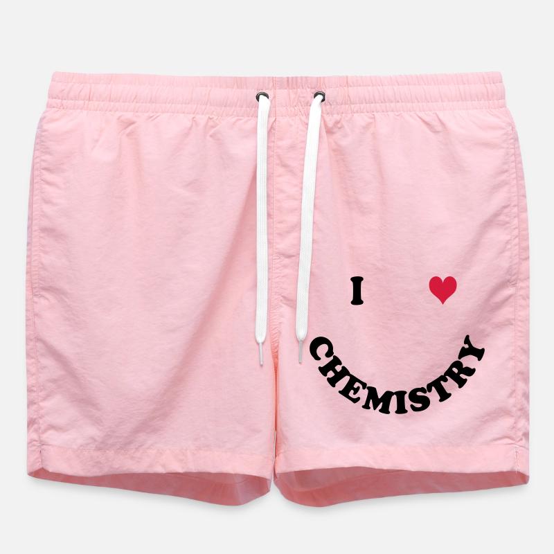 Chimie - Short de bain - rose