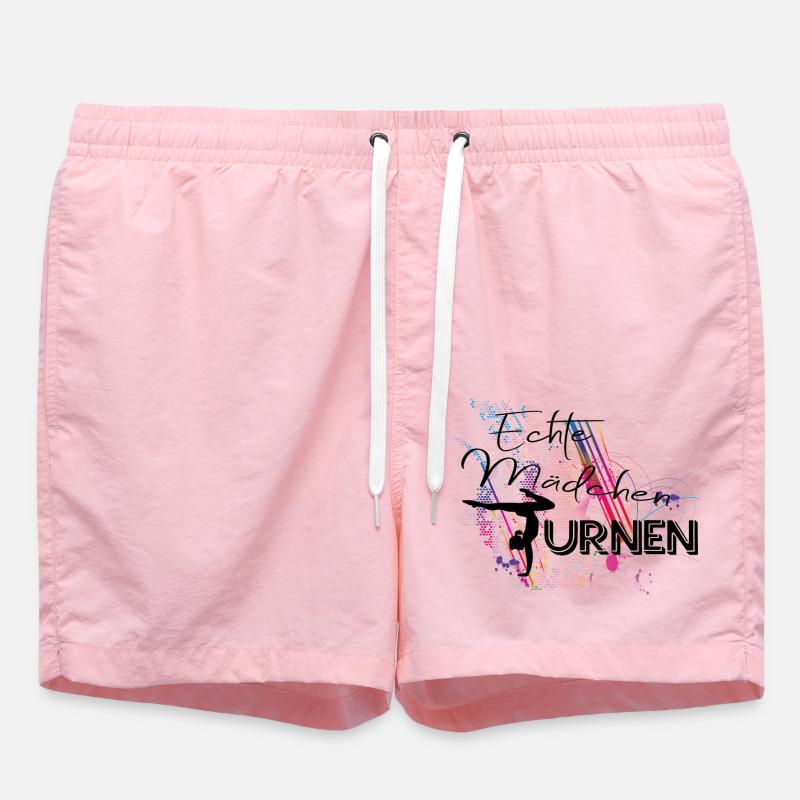 Echte Mädchen Turnen - Badeshorts - Pink