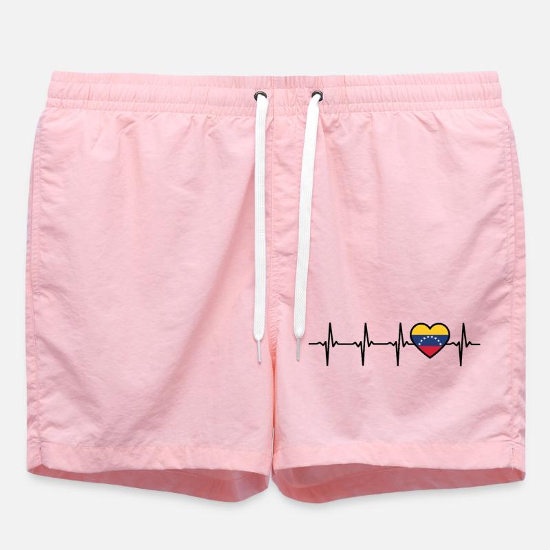 Venezuela Drapeau Vénézuélien - Short de bain - rose