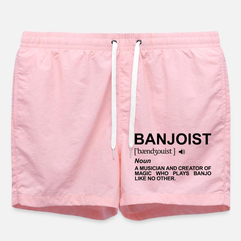 Signification des joueurs de banjo - Short de bain - rose