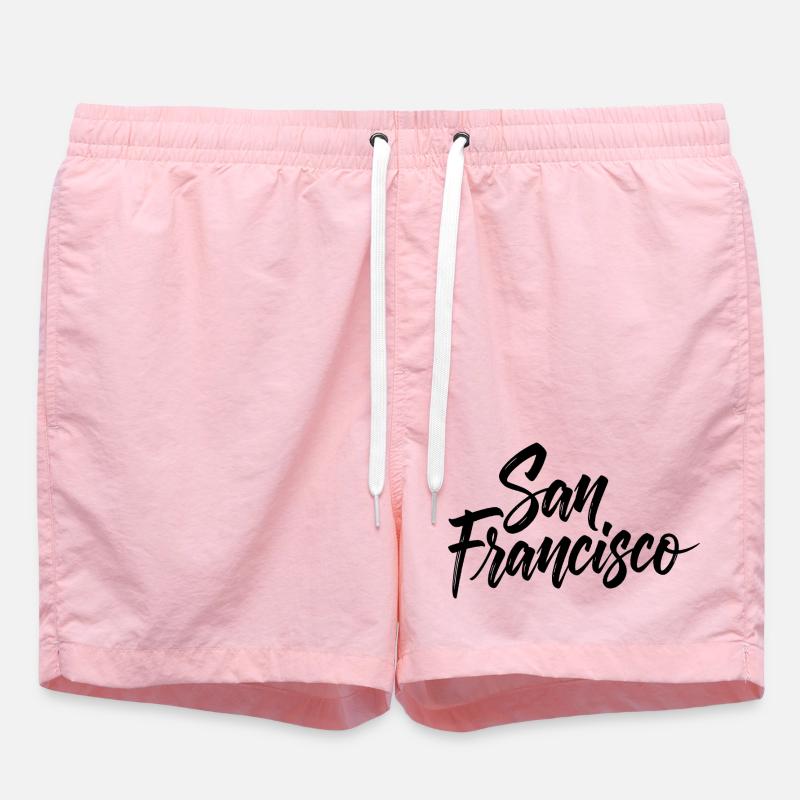 San Francisco - Short de bain - rose
