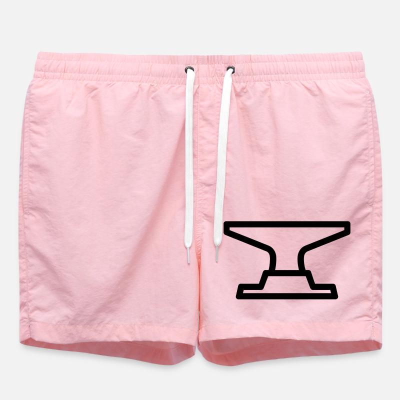 enclume - Short de bain - rose