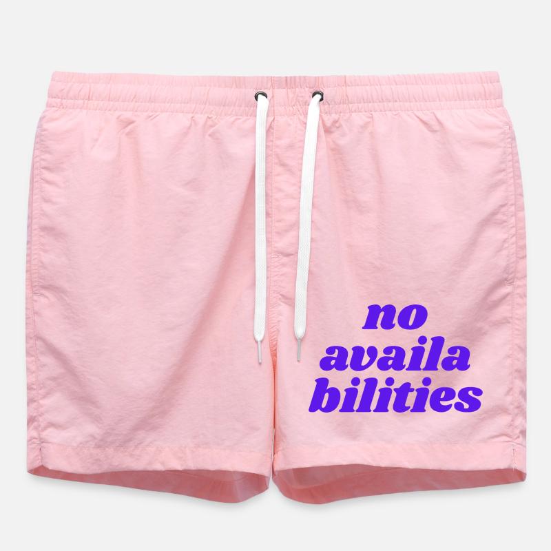 no availabilities - Swim Trunks - pink