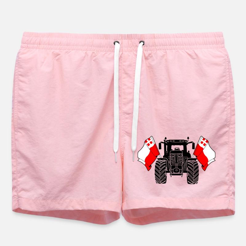Utrecht_Tractor_Pride - Swim Trunks - pink