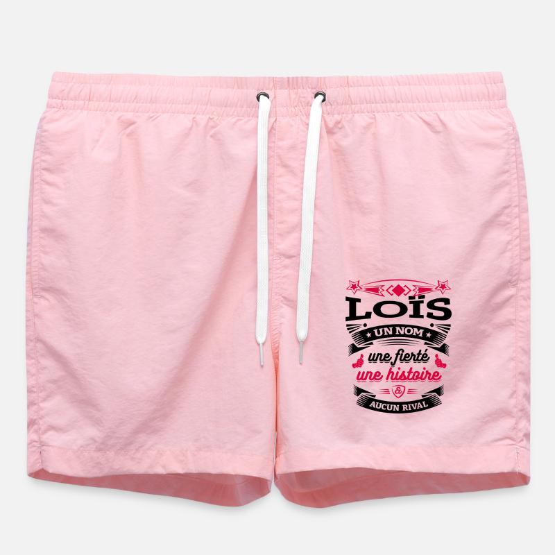 LOÏS PARFAIT - PRENOM LOÏS - Short de bain - rose