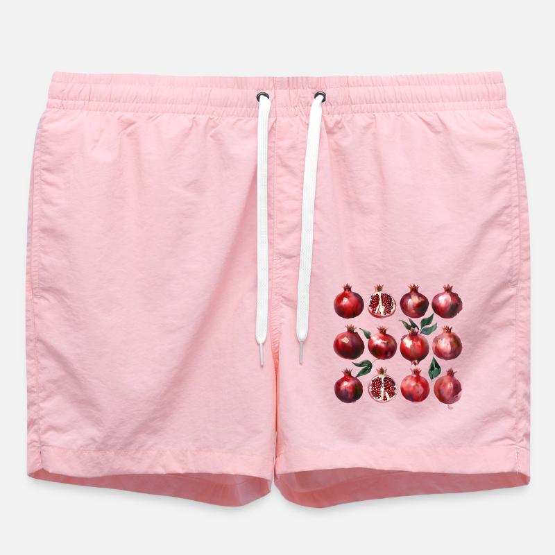 Grenade Art de l’aquarelle - Short de bain - rose