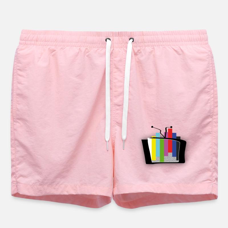 Test card outbreak - advanced 1 - Swim Trunks - pink