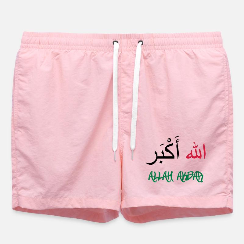 Allah Akbar - Badeshorts - Pink