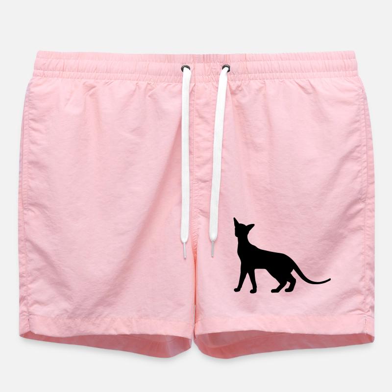 Siam Katze - Badeshorts - Pink