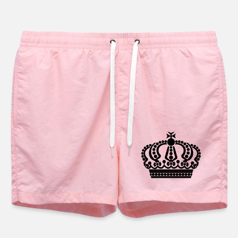 Schwarze Krone - Badeshorts - Pink