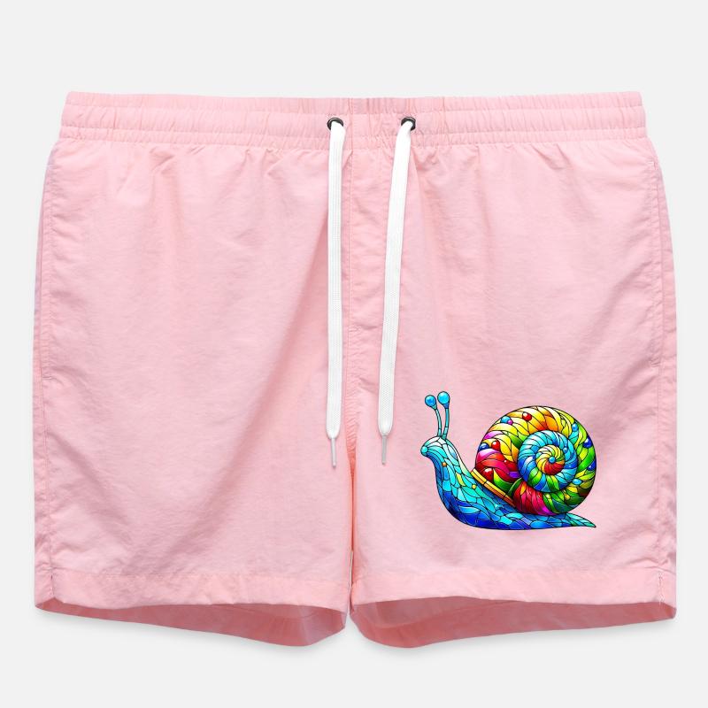 Escargot - Short de bain - rose