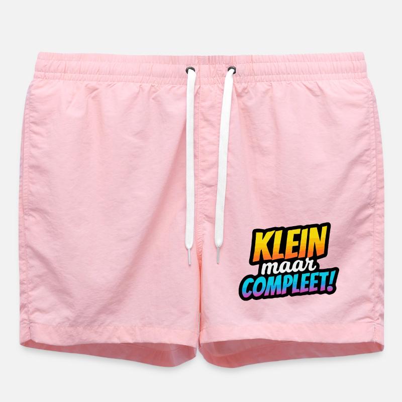 Dégradé rétro petit mais complet - Short de bain - rose